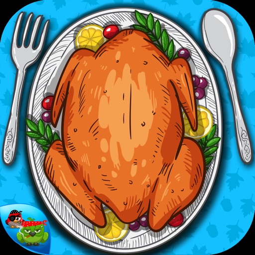 Turkey - Thanksgiving Baby Chef Girls & Teens iOS App