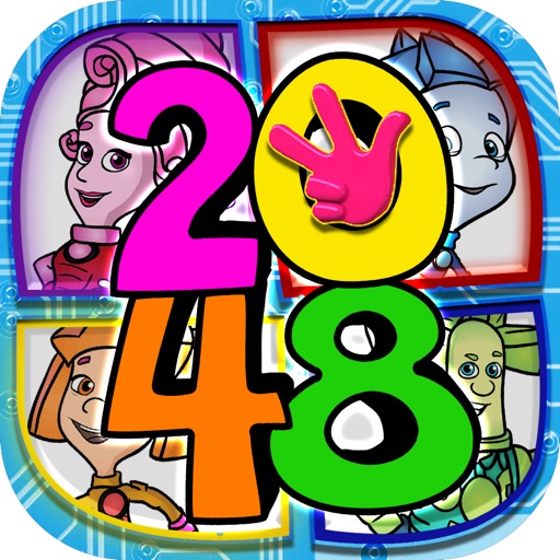 2048 + UNDO Number Puzzle Games “For The Fixies” icon