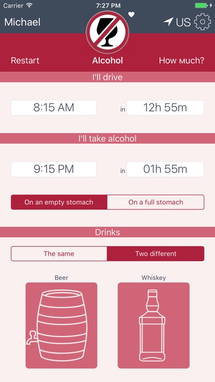 Drinking Calculator