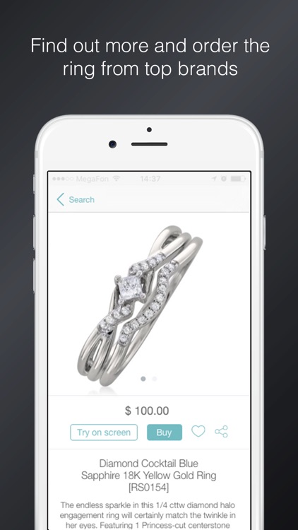 Say Yes! - find and try on engagement rings screenshot-3