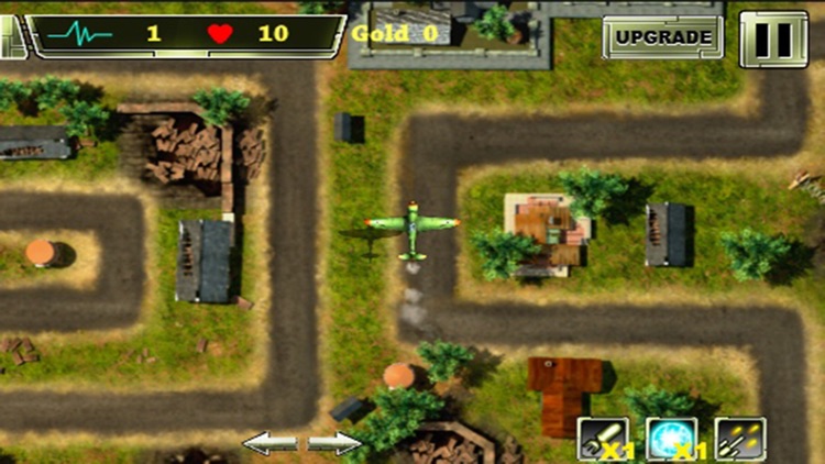 Fighter Tower Defence - Free Airplane Games