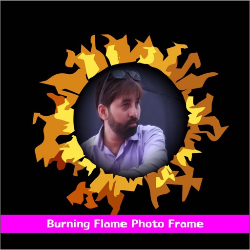 Burning Flame Photo Frame New Fire Smart Editor HD