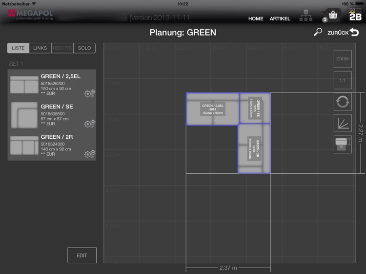 Polster-Planer screenshot-3