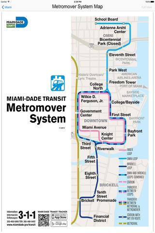Miami Metro Rail Maps screenshot 2