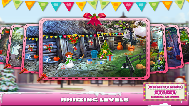 Christmas Street Hidden Objects(圖2)-速報App