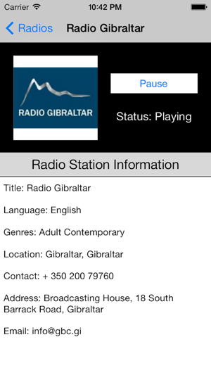 Gibraltar Radio Live Player(圖3)-速報App