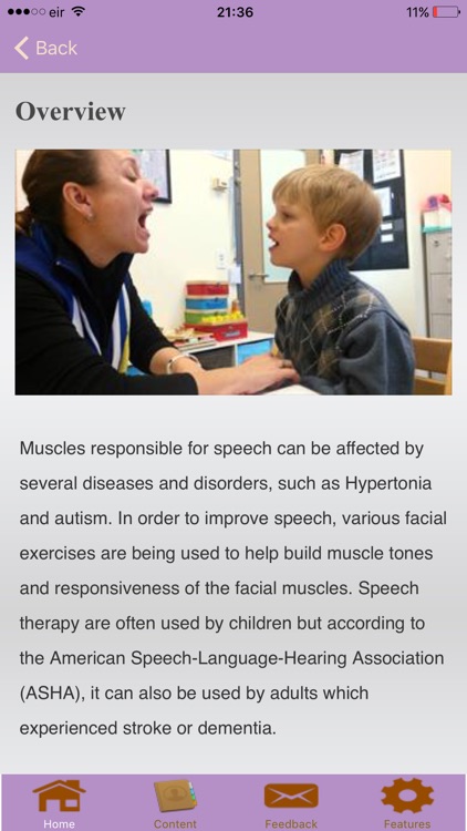 Speech Therapy Exercises