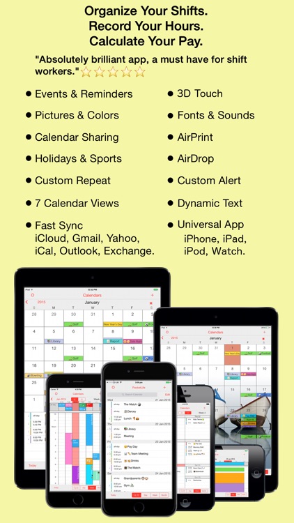 ShiftLife Organizer