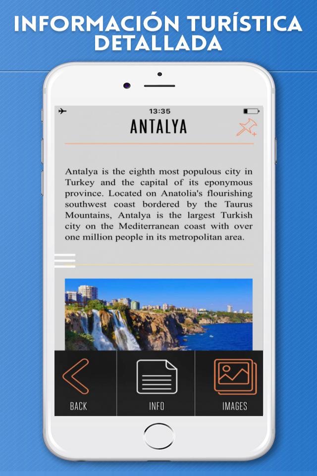 Turkey Travel Guide with Offline City Street Map screenshot 3