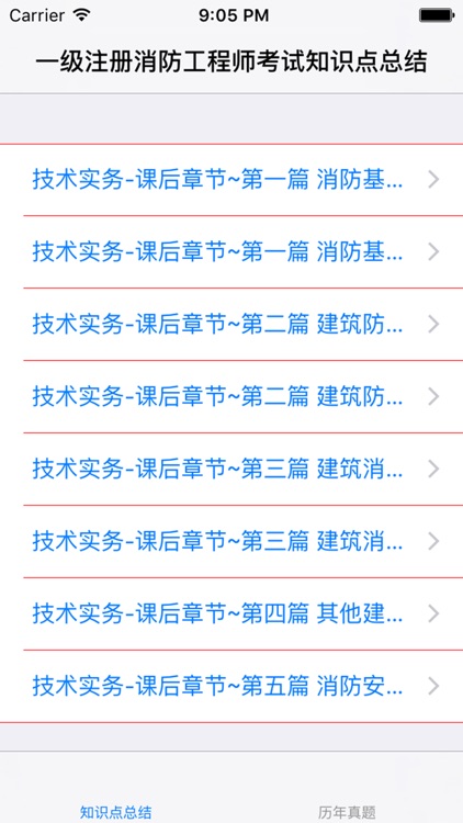 一级注册消防工程师考试知识点总结、历年真题