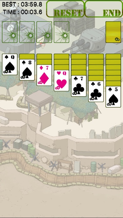 War with Solitaire screenshot 2