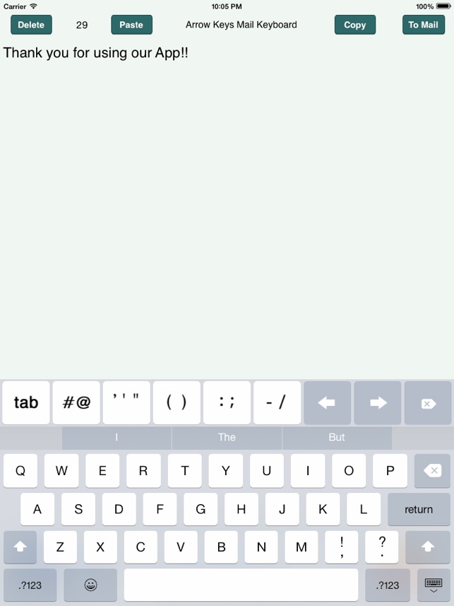 Arrow Keys Mail Keyboard(圖1)-速報App