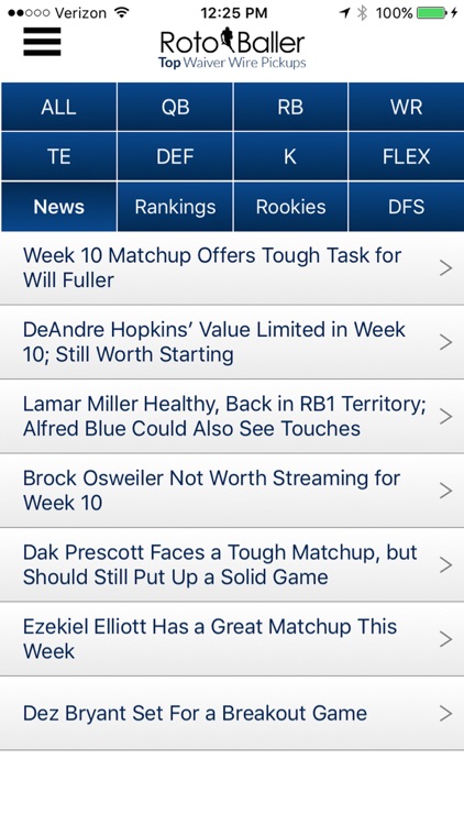 Fantasy Football by RotoBaller screenshot-4
