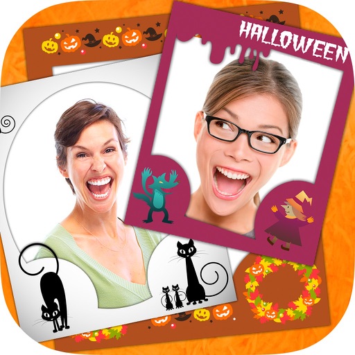 Frames for Halloween photos - Editor for framing icon