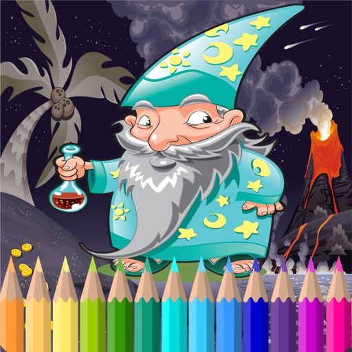 Color ME Fun Coloring Book Halloween for Girls iOS App