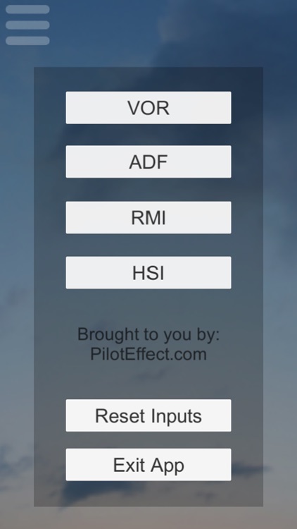VOR ADF RMI HSI Sim
