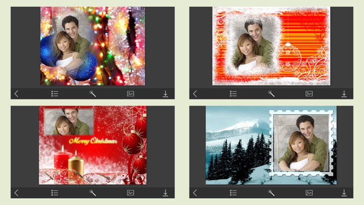 Snow Picture Frame - Beauty Frames