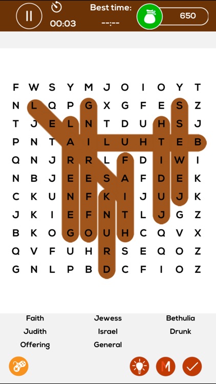 Giant Bible Word Search Pro screenshot-4