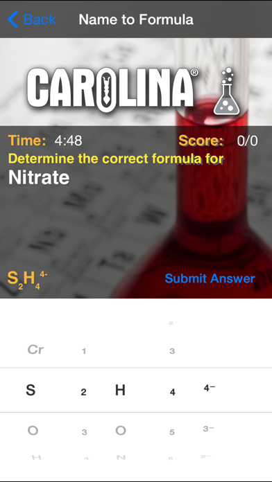 How to cancel & delete Chemistry Formula Practice from iphone & ipad 3