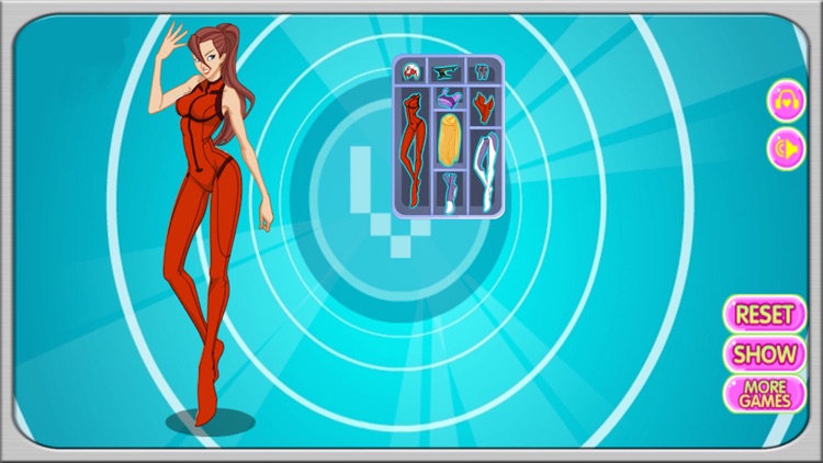 Mecha Girle Dressup Game