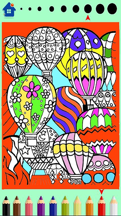 Mandala Coloring book-painting