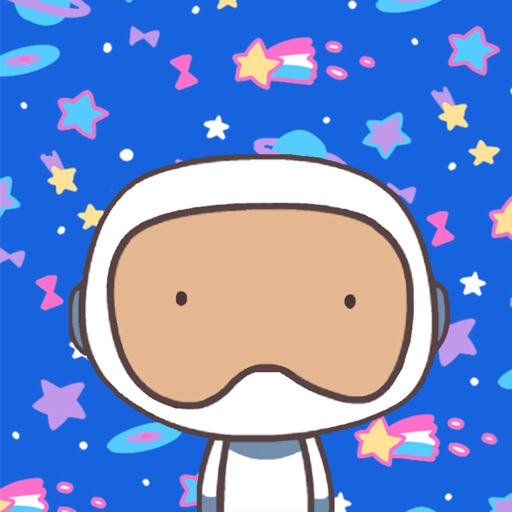 Astronaut Animated Stickers icon