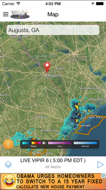 WJBF Vipir 6 Radar