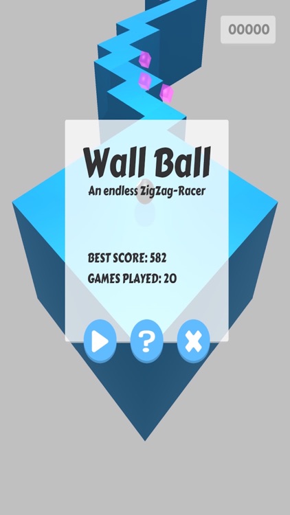 ZigZag Wall Ball - Stay on the wall