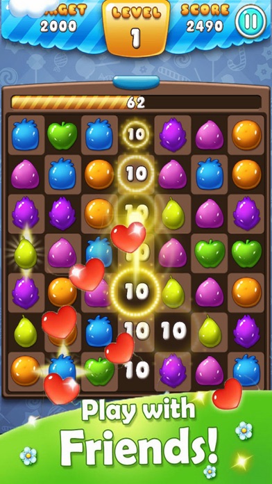 Sweet Smash Fruit - Jam Charm screenshot 2