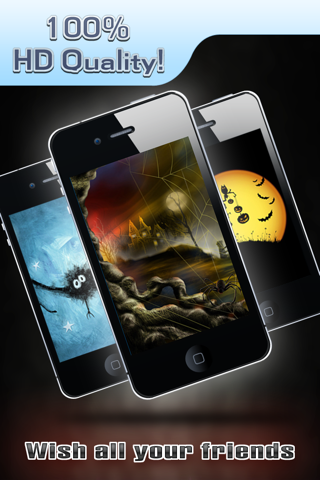 HD Halloween Wallpapers Pro for iPhone 5/iPad screenshot 3