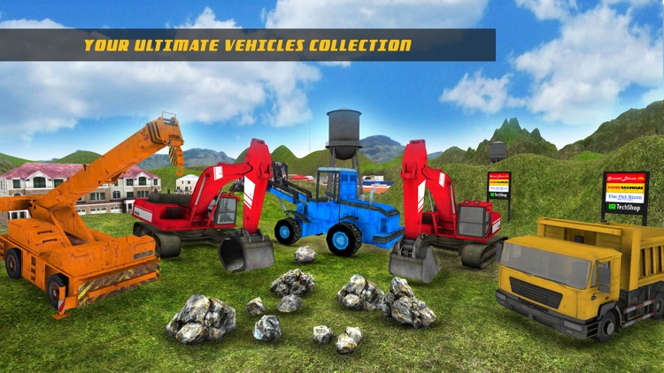 Heavy Excavator Crane Operator Simulator 3D