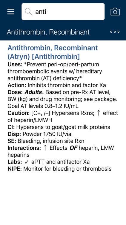 Nurse’s Pocket Drug Guide 2015 screenshot-3