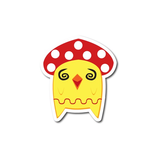 Funny Yellow Chicken icon