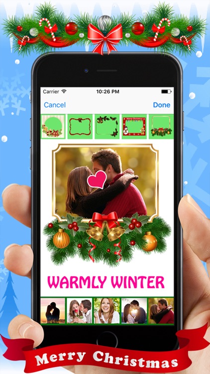 Santa Claus Photo Sticker Editor & Xmas Cards Make screenshot-3