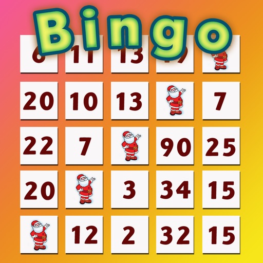 Christmas Bingo Maths For Kids iOS App