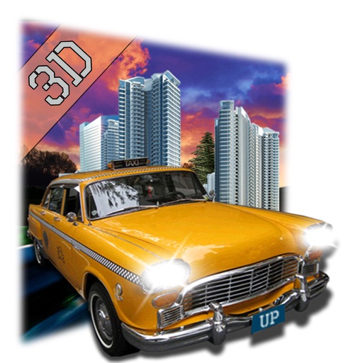 Dubai Taxi Driver Duty Sim 2017-Cab Parking 3D icon