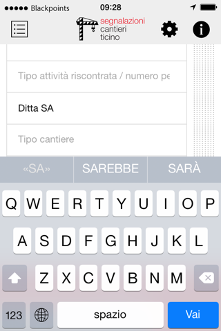 Segnalazioni cantieri Ticino screenshot 2