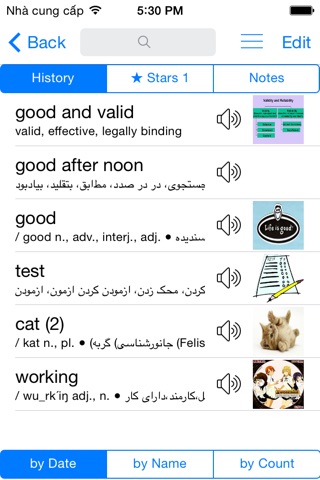 Persian Farsi English Dictionary Pro & Translator screenshot 3