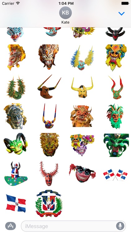 Dominican Carnival Masks