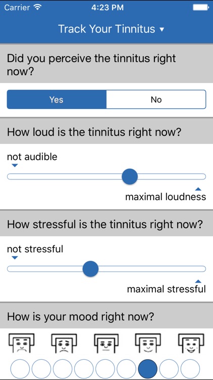 Track Your Tinnitus