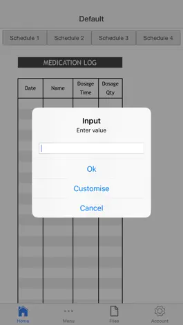 Game screenshot Medication Dose Log apk