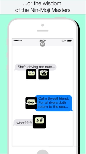 Nin-Moji Stickers - ninja emoji for iMessage(圖3)-速報App