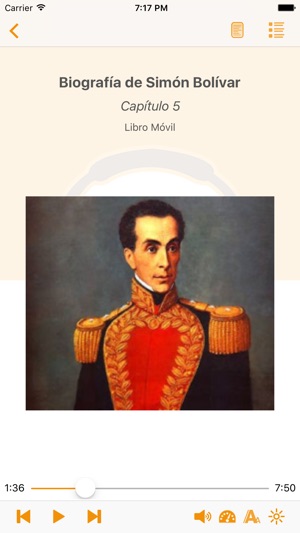 Biografía de Simón Bolívar - AudioEbook(圖2)-速報App