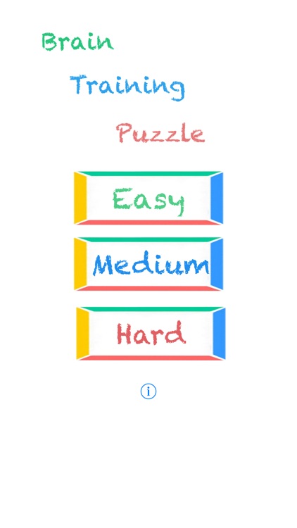 Brain Training Puzzle