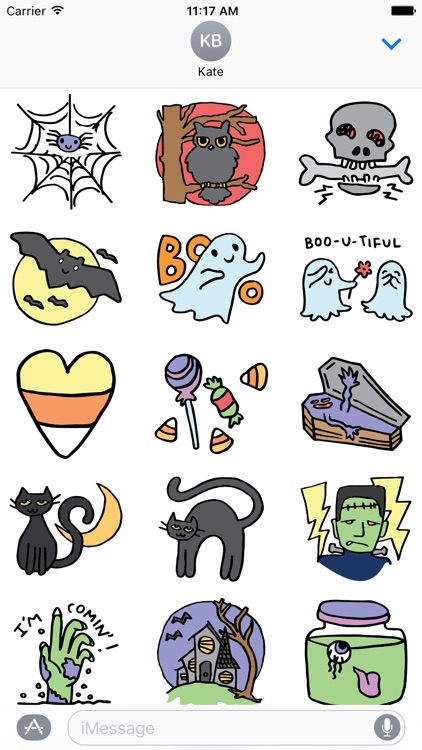 Halloween stickers for all screenshot-3