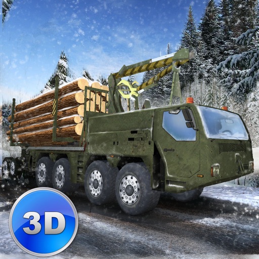 Winter Logging Truck Simulator 3D Full Icon
