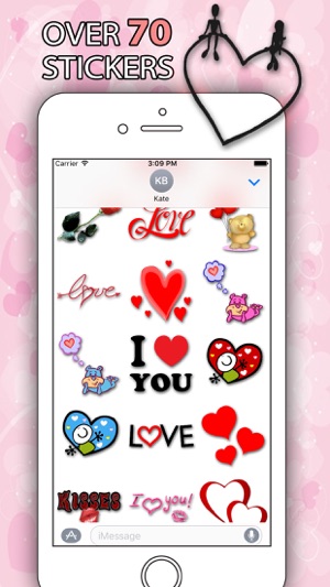 Over 70 Love Stickers(圖2)-速報App