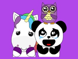 Cute Animals Colorfull Stickers for iMessage