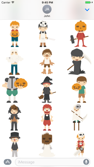 Crazy Halloween Sticker for iMessage #11(圖3)-速報App