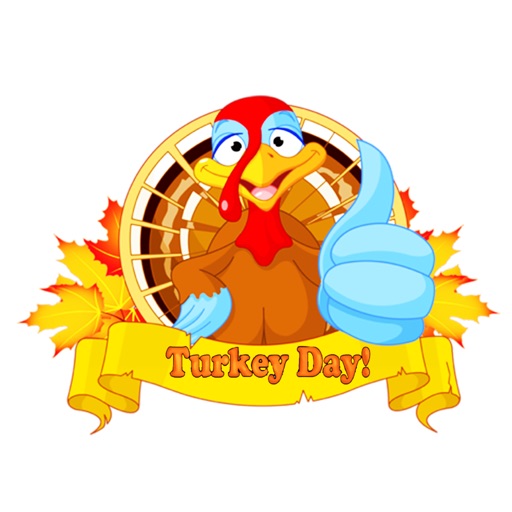 Thanksgiving Day Emoticon Stickers for iMessage